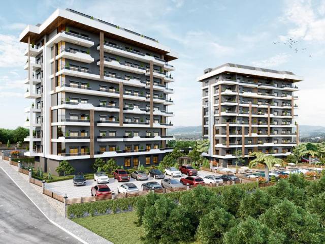 Project in a quiet area of Payallar, Alanya